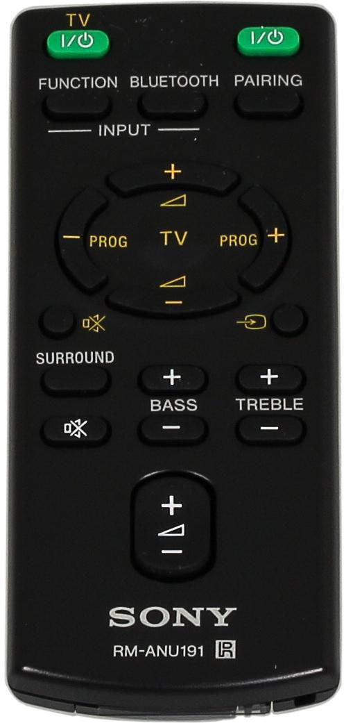 Sony-RM-ANU191 Afstandsbediening voor Soundbar Tweedehands