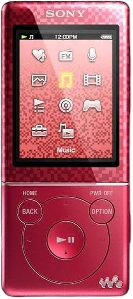 Sony-Walkman NWZ-E474 - 8GB - Rood Tweedehands