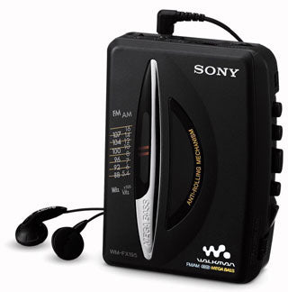 Sony-WM-FX195 Walkman Stereo Cassette Player - Zwart (Nieuw in doos)-tweedehands