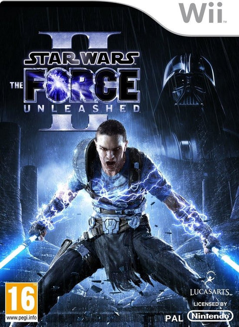Nintendo Wii Star Wars The Force Unleashed II, doos voorkant, tweedehands