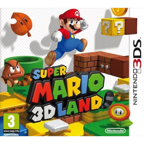 Nintendo 3DS Super Mario 3D Land, doos voorkant, standaarduitgave, tweedehands