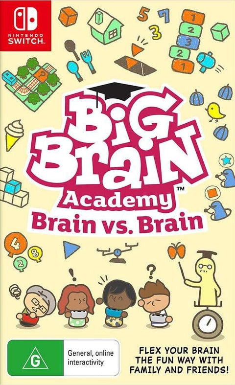 Switch-Big Brain Academy: Brain vs. Brain Tweedehands