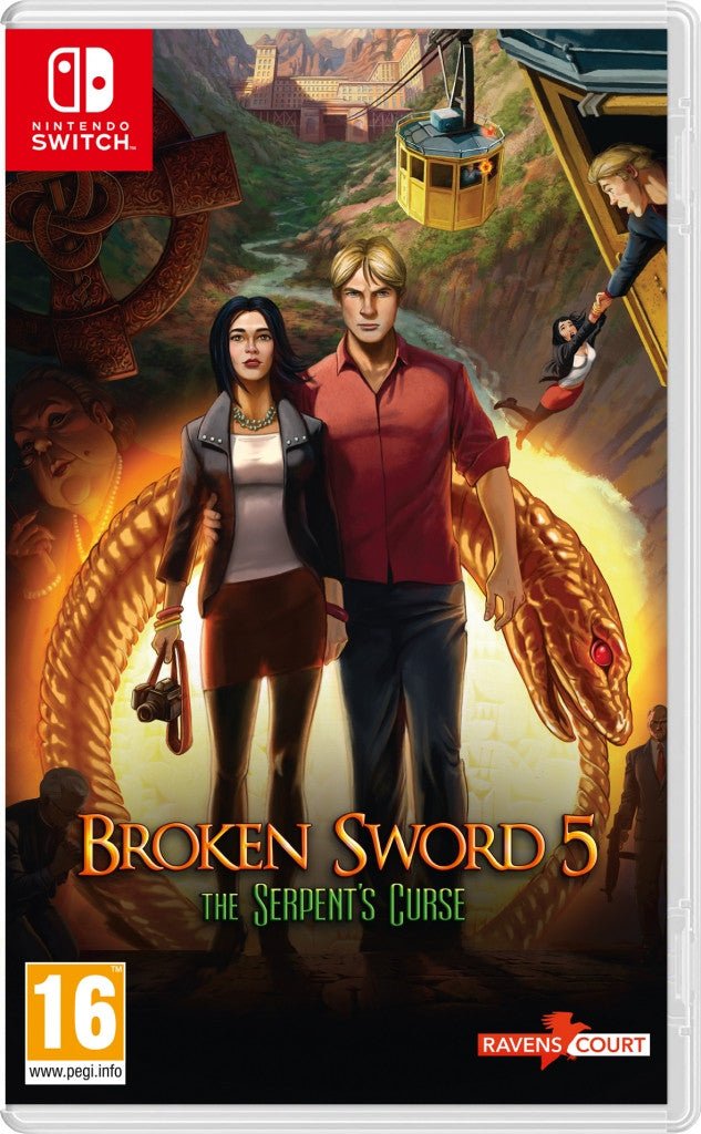 Switch-Broken Sword 5 The Serpent's Curse Tweedehands