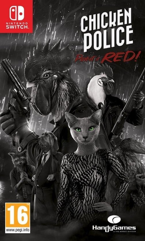 Switch-Chicken Police: Paint it Red Tweedehands