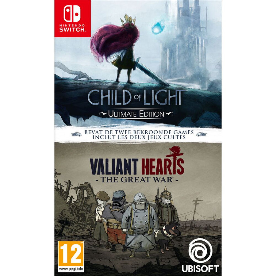 Switch-Child of Light Ultimate Edition + Valiant Hearts: The Great War Tweedehands