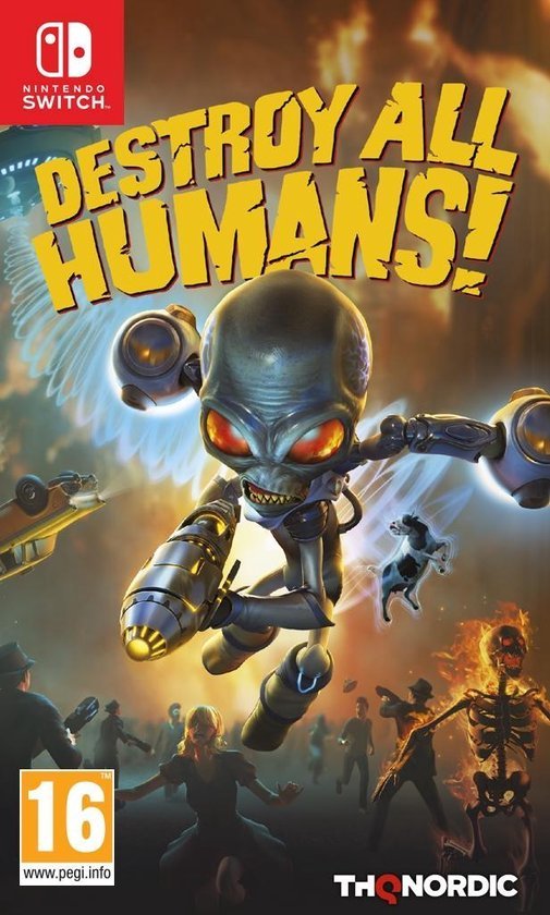 Switch-Destroy All Humans Tweedehands