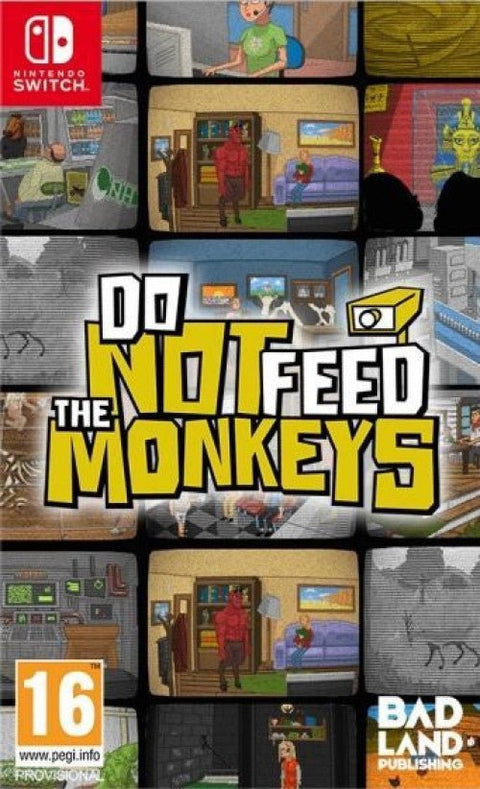 Switch-Do Not Feed The Monkeys Tweedehands
