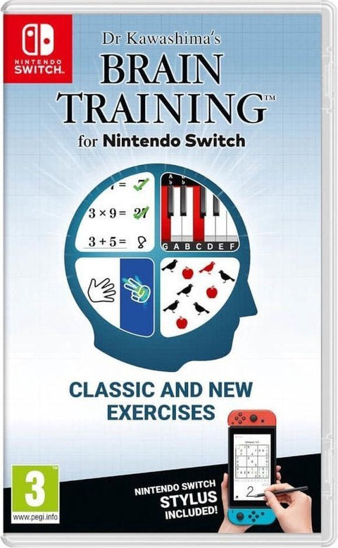 Switch-Dr. Kawashima's Brain Training (Zonder stylus) Tweedehands