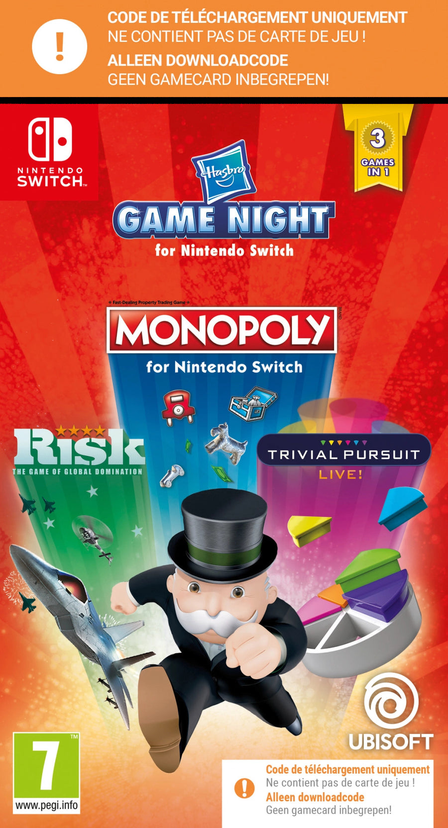 Switch-Hasbro Game Night (Code in a Box) Tweedehands