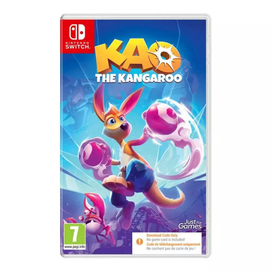 Switch-Kao the Kangaroo (Code in a Box)-tweedehands