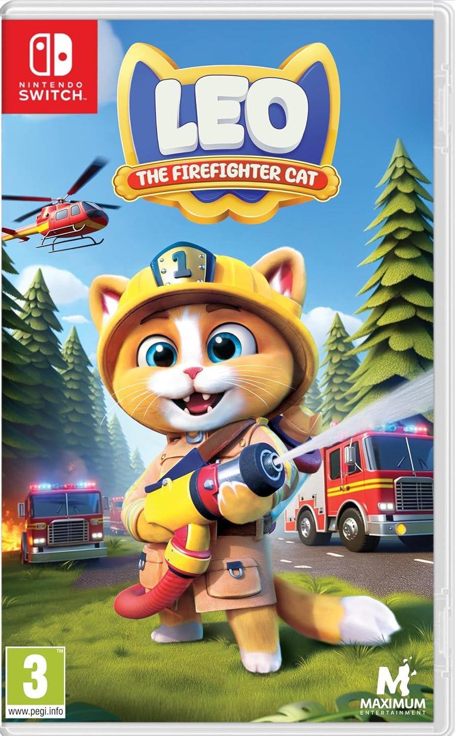 Switch-Leo The Firefighter Cat Tweedehands