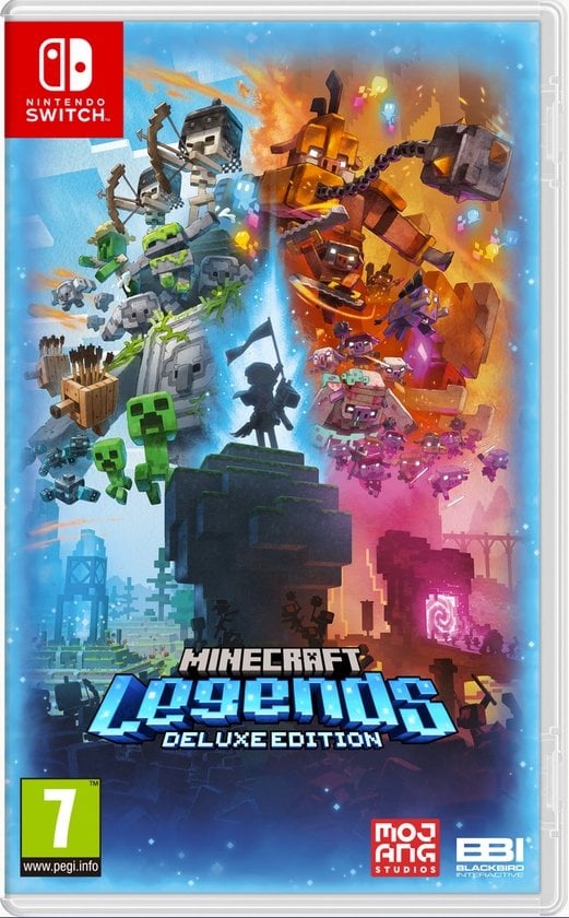 Switch-Minecraft Legends: Deluxe Edition (Geseald)