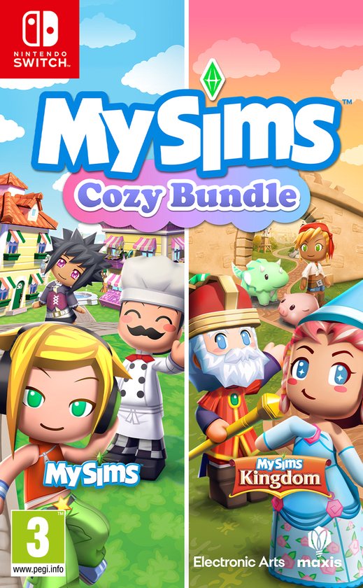Switch-MySims Cozy Bundle Tweedehands