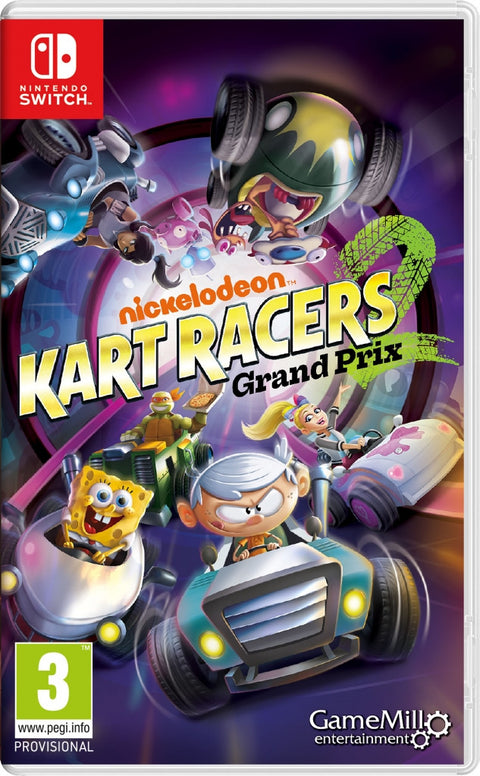 Switch-Nickelodeon Kart Racers 2: Grand Prix Tweedehands