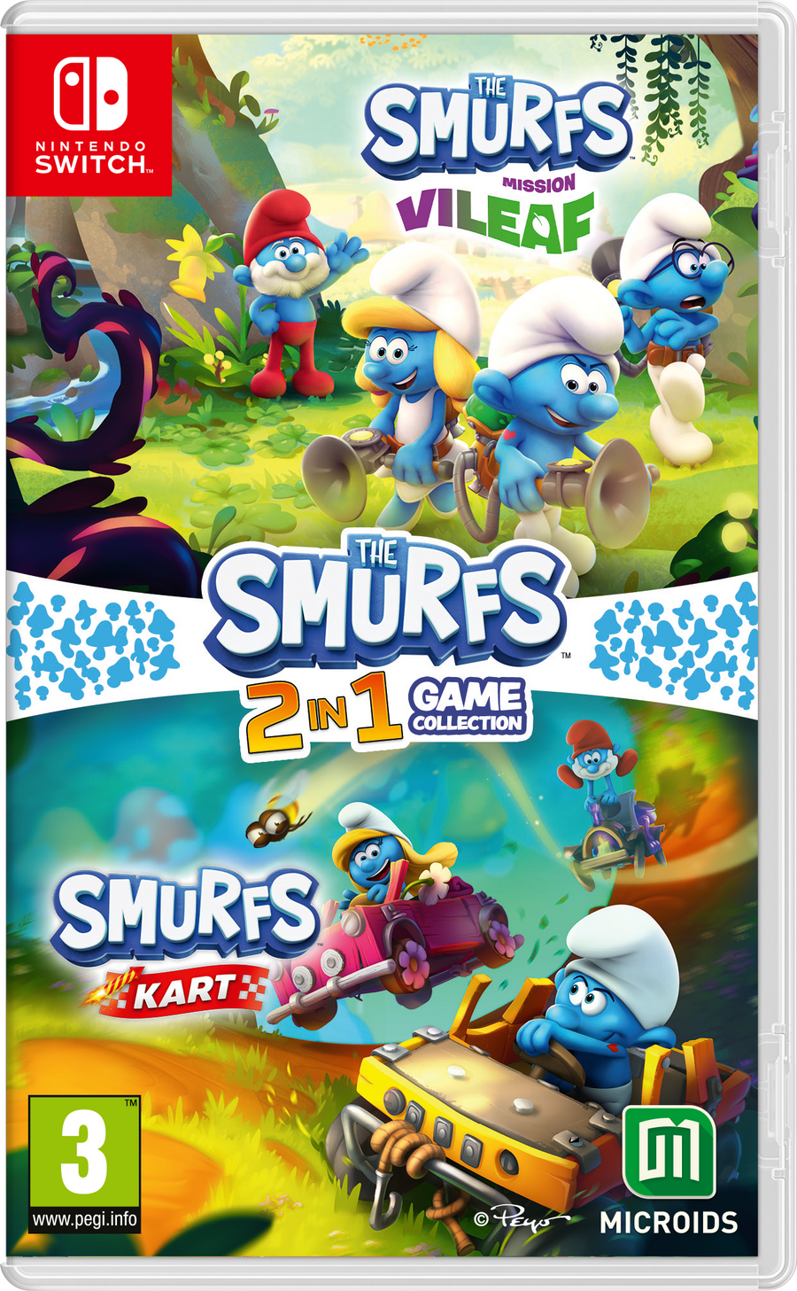 Switch-Smurfs 2 In 1 Game Collection Tweedehands