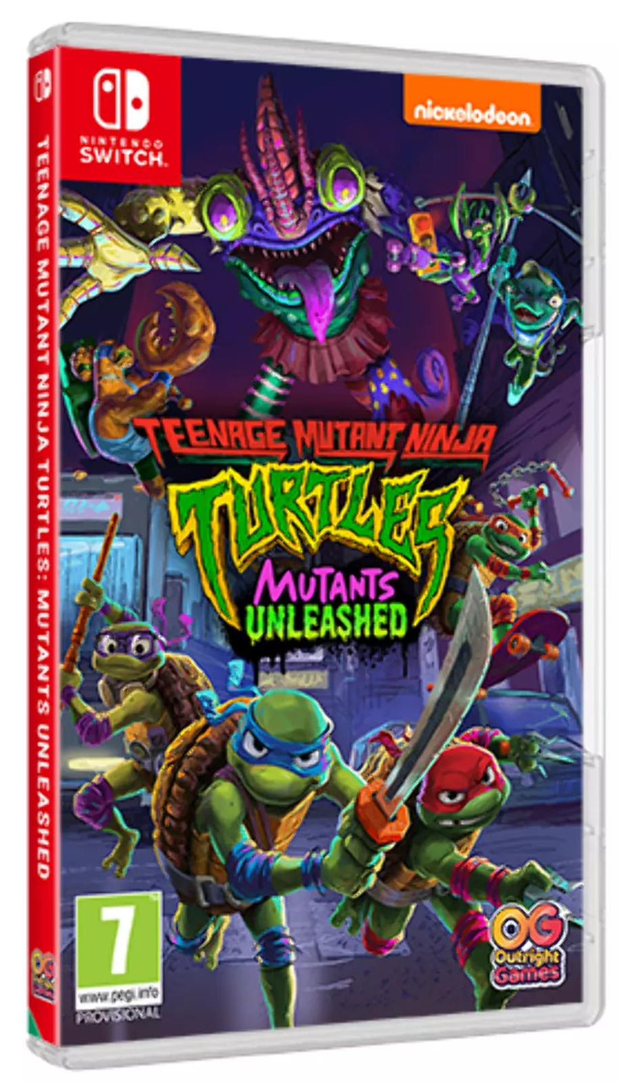 Switch-Teenage Mutant Ninja Turtles: Mutants Unleashed Tweedehands