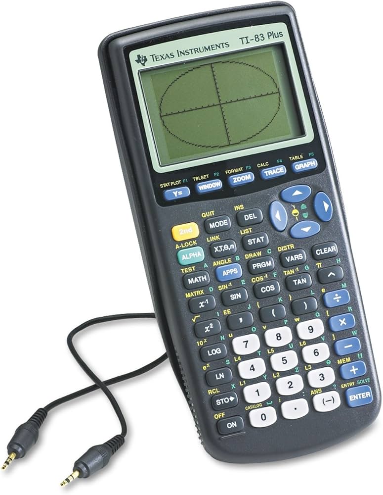 Texas Instruments-TI-83 Wetenschappelijke Rekenmachine - Zwart (Nieuw)