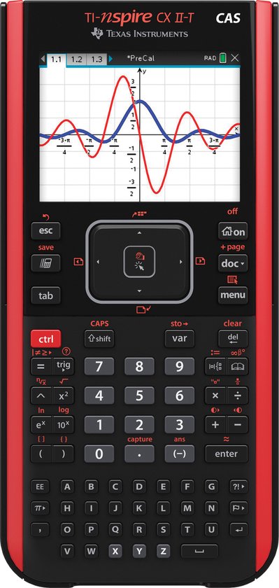 Texas Instruments-TI-Nspire™ CX II-T CAS - Grafische Rekenmachine Tweedehands