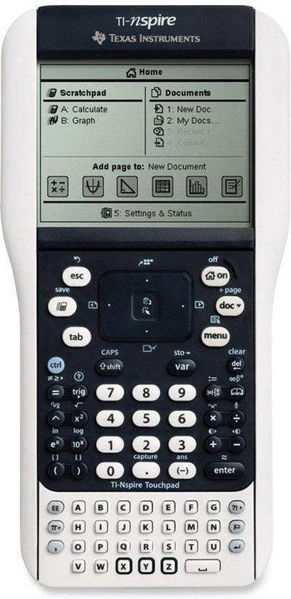 Texas Instruments-TI-Nspire + Touchpad Wetenschappelijke Rekenmachine Tweedehands
