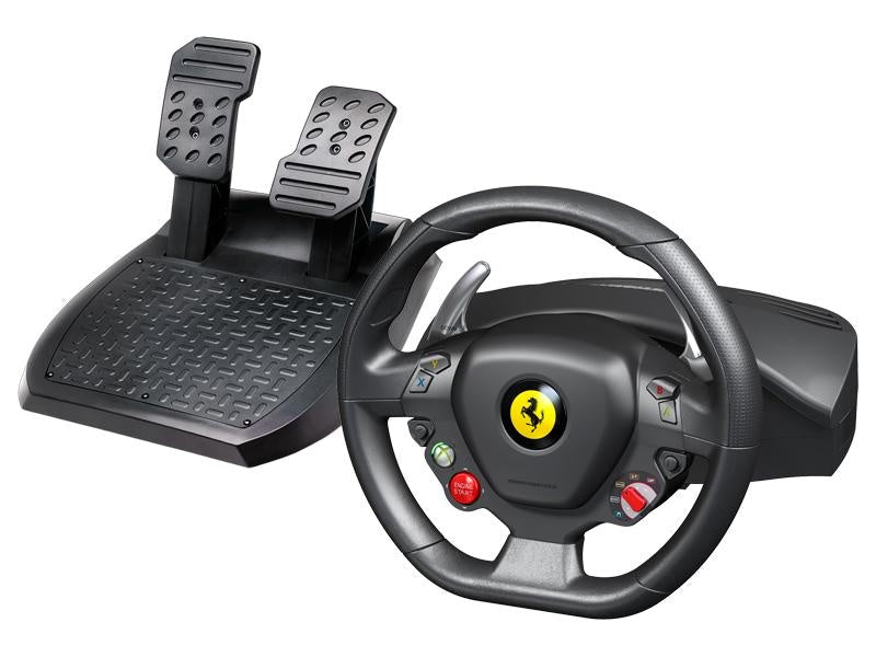 Thrustmaster-Ferrari 458 Racing Wheel / Wiel Incl. Pendaal voor PC / Xbox 360 Tweedehands