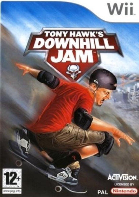 Nintendo Wii Tony Hawk's Downhill Jam, doos voorkant, Franse uitgave, tweedehands