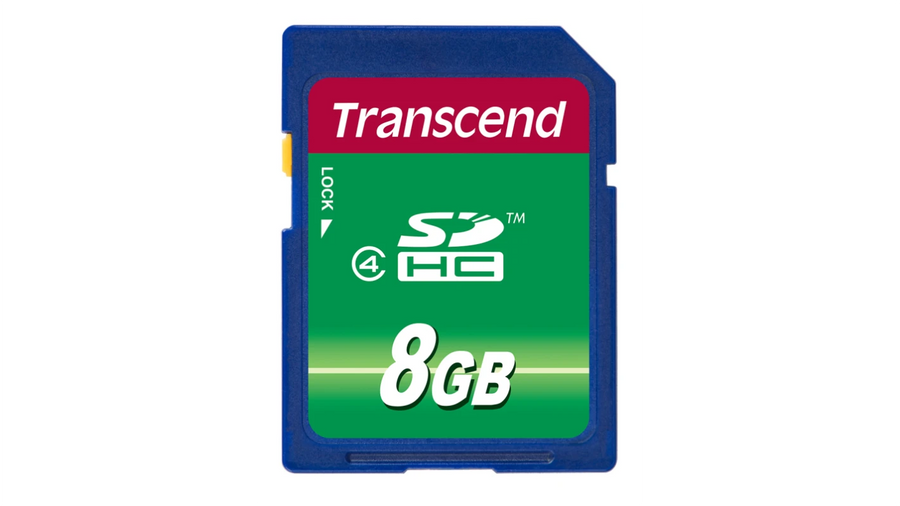 Transcend-SDHC SD Kaart (Class 4) - 8GB (Nieuw)