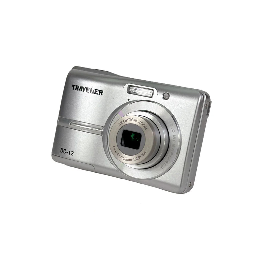 Traveler-DC-120 Digitale Compact Camera voor Kinderen - Zilver (In doos) Tweedehands