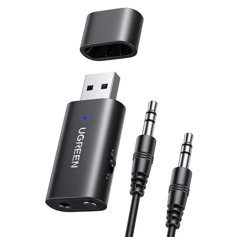 UGREEN-Bluetooth 5.1 Adapter 2-in-1 Bluetooth Transmitter en Receiver (1M) (Nieuw)