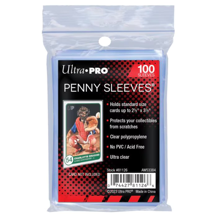 Ultra Pro-Penny Sleeves voor Trading Cards - 100 Stuks (Nieuw)