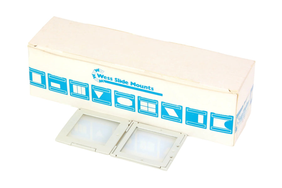 Wess-35 mm Slide Mounts met Glas (set van 50) (Nieuw)