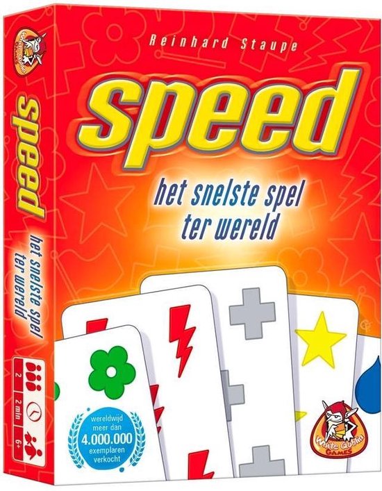 White Goblin Games-Speed Kaartspel (Nieuw)