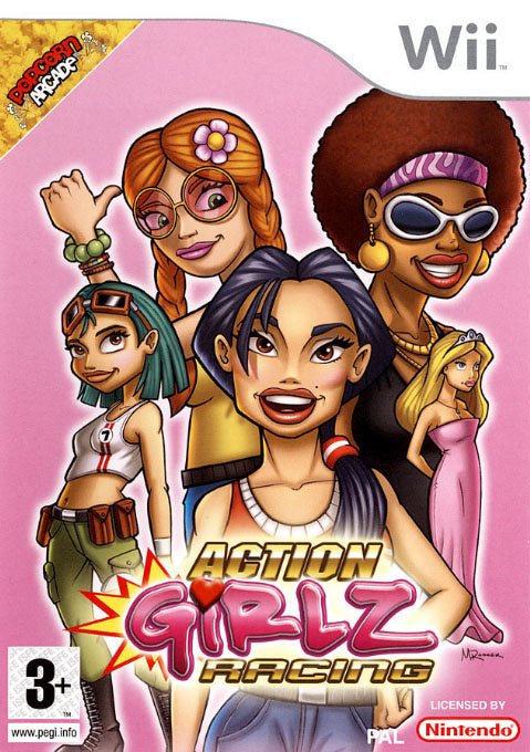 Wii-Action Girlz Racing Tweedehands