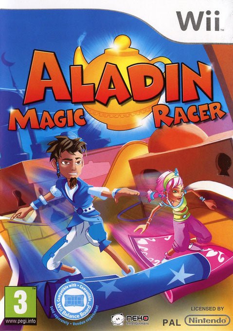 Wii-Aladdin Magic Racer Tweedehands