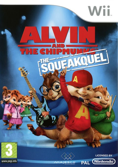 Wii-Alvin and the Chipmunks: The Squeakquel Tweedehands