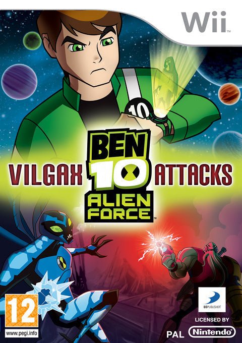 Wii-Ben 10 Alien Force: Vilgax Attacks Tweedehands