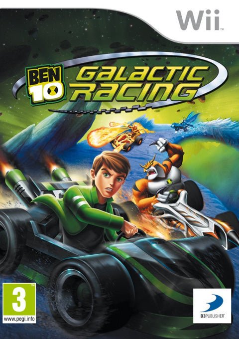 Wii-Ben 10 Galactic Racing Tweedehands