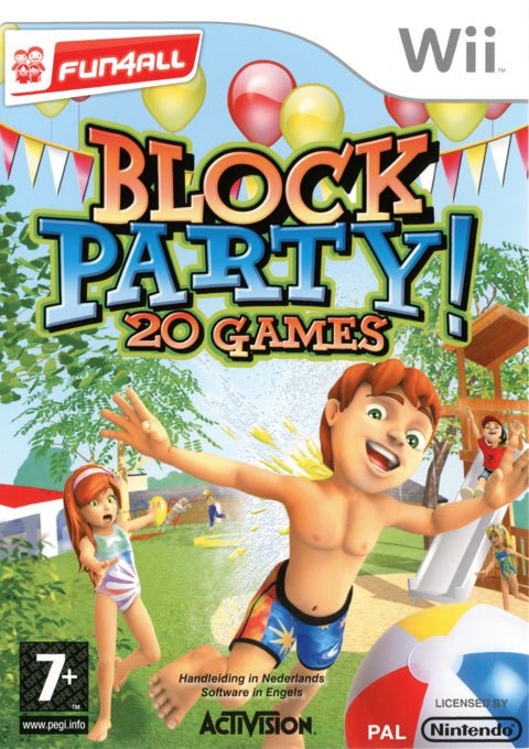 Wii-Block Party 20 Games Tweedehands