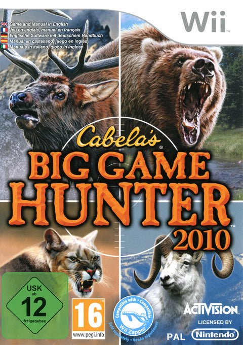 Wii-Cabela's Big Game Hunter 2010 Tweedehands