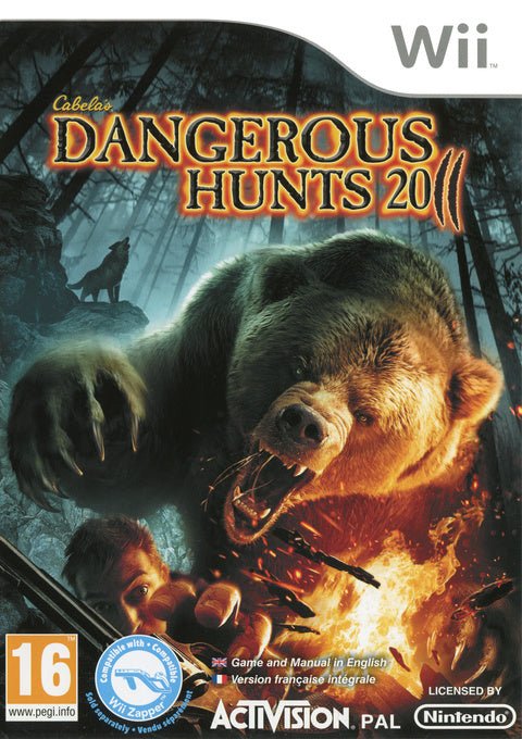 Wii-Cabela's Dangerous Hunts 2011 Tweedehands