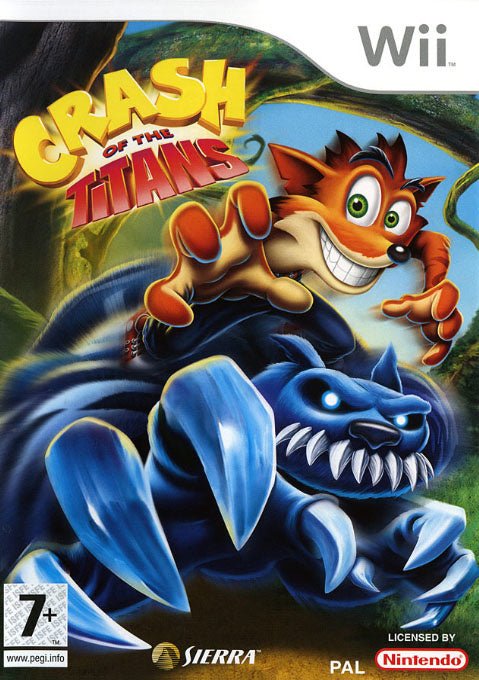 Wii-Crash of the Titans Tweedehands