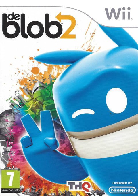 Wii-De Blob 2 Tweedehands