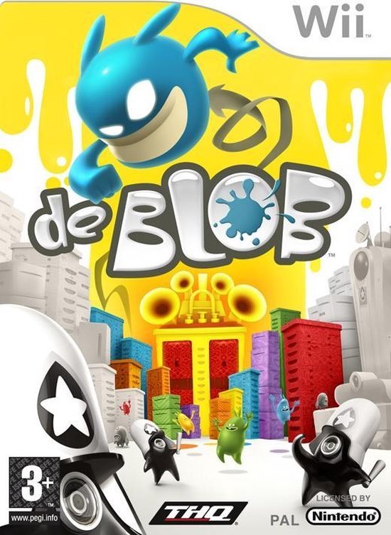 Wii-De Blob Tweedehands