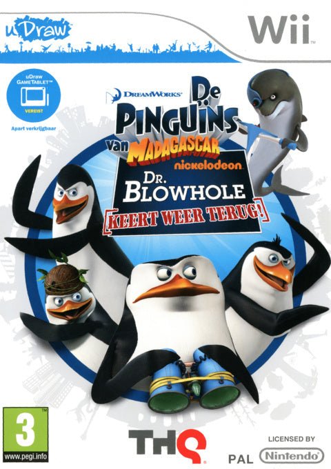 Wii-De Pinguins van Madagascar: Dr. Blowhole Keert Weer Terug Tweedehands