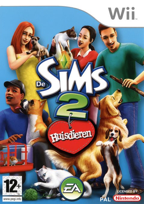 Wii-De Sims 2: Huisdieren Tweedehands