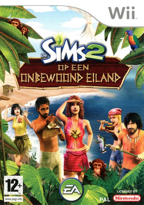 Wii-De Sims 2: Op een Onbewoond Eiland Tweedehands