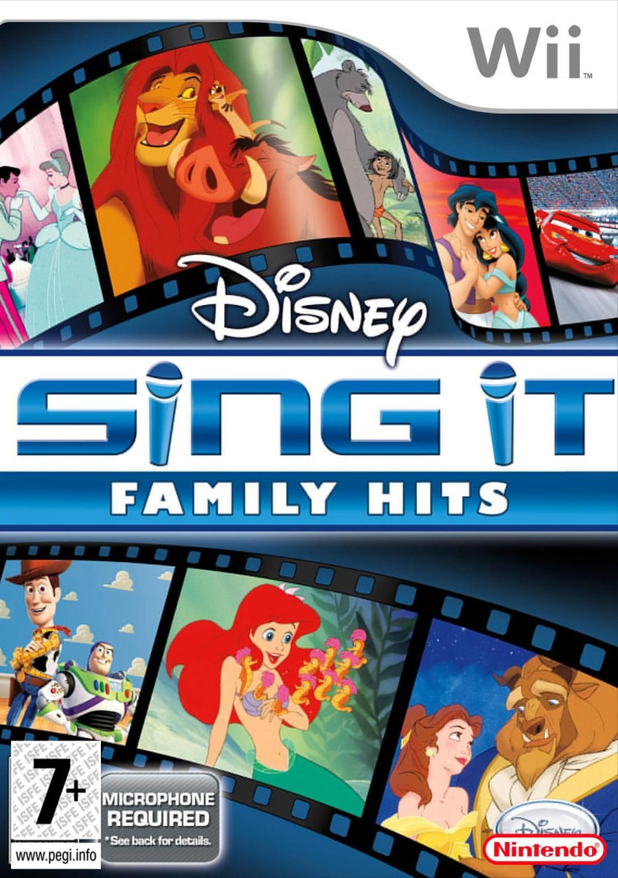 Wii-Disney Sing It Family Hits Tweedehands
