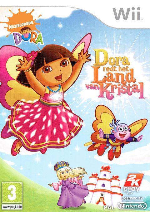 Wii-Dora Redt het Land van Kristal Tweedehands