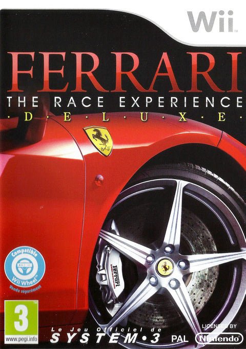 Wii-Ferrari The Race Experience Deluxe Tweedehands