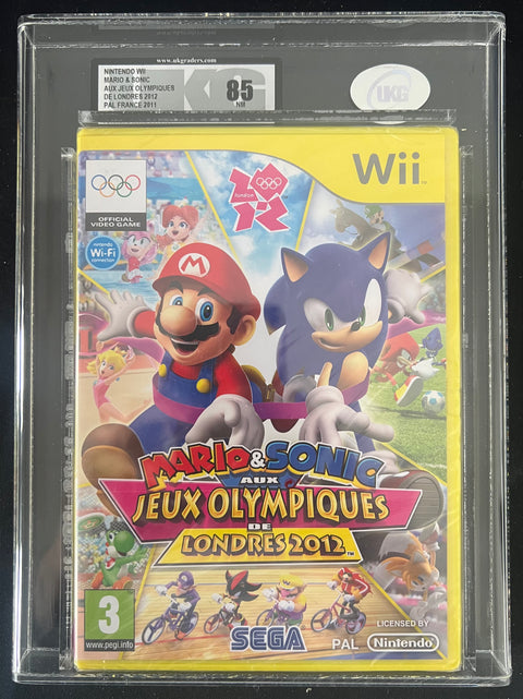 Wii-Mario & Sonic op de Olympische Spelen - Londen 2012 - French (Nieuw, UKG graded)-tweedehands