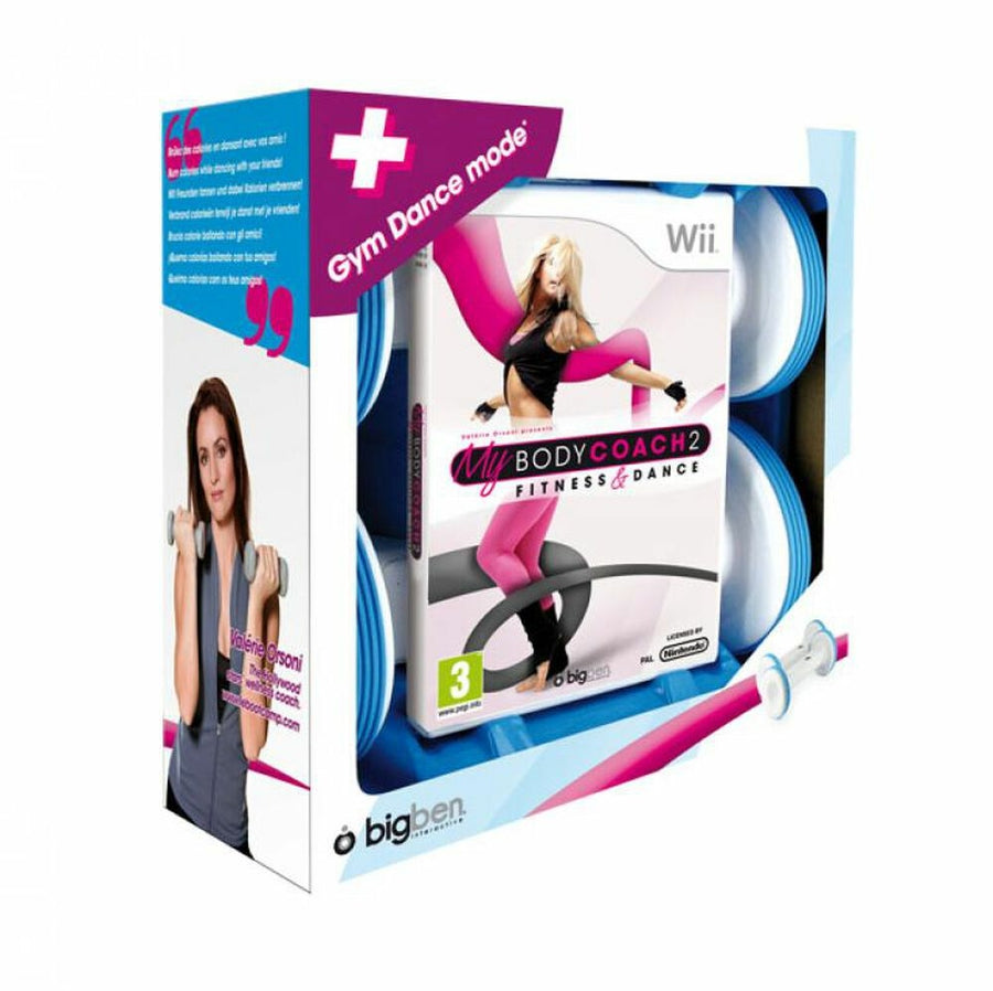 Wii-My Body Coach 2: Fitness and Dance Incl. Gewichten (Nieuw)